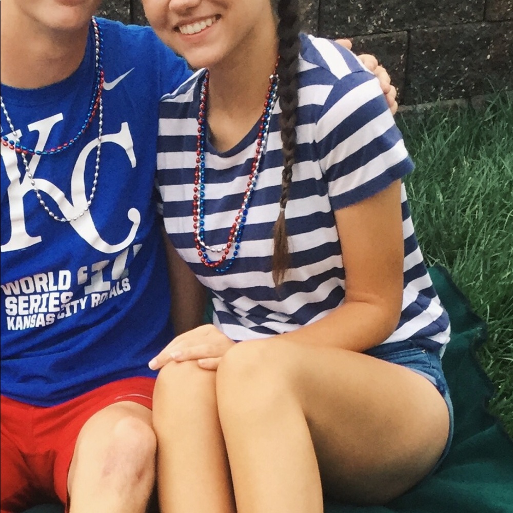 2/$20!! F21 Striped Tee